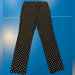Black and White Polka Dot Pants